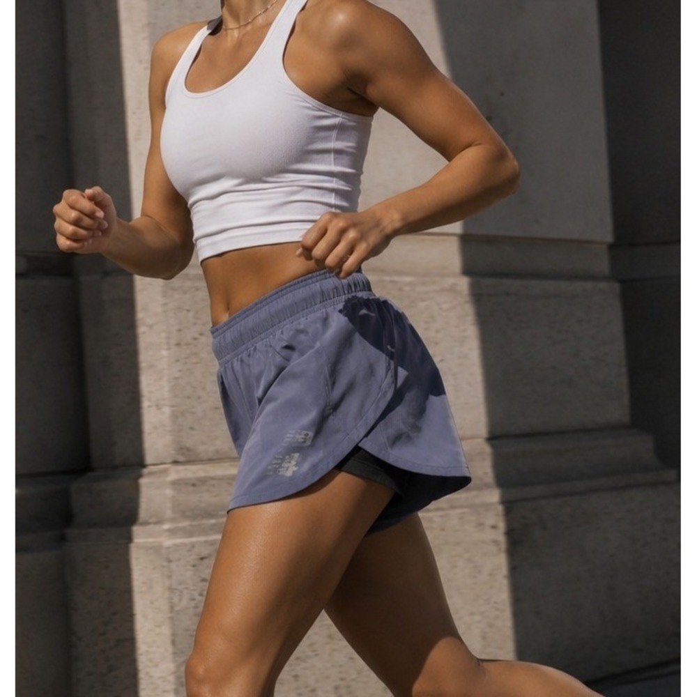 New Balance Accel Shorts Athletic Womens XL Running Active Drawstring NWT